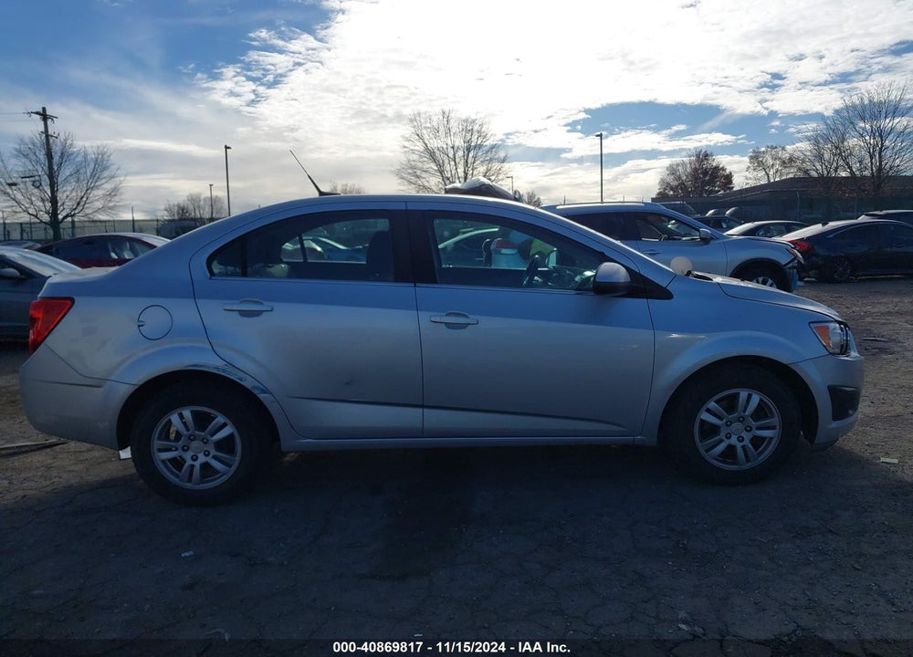 2012 CHEVROLET SONIC 2LT VIN: 1G1JC5SH5C4205234