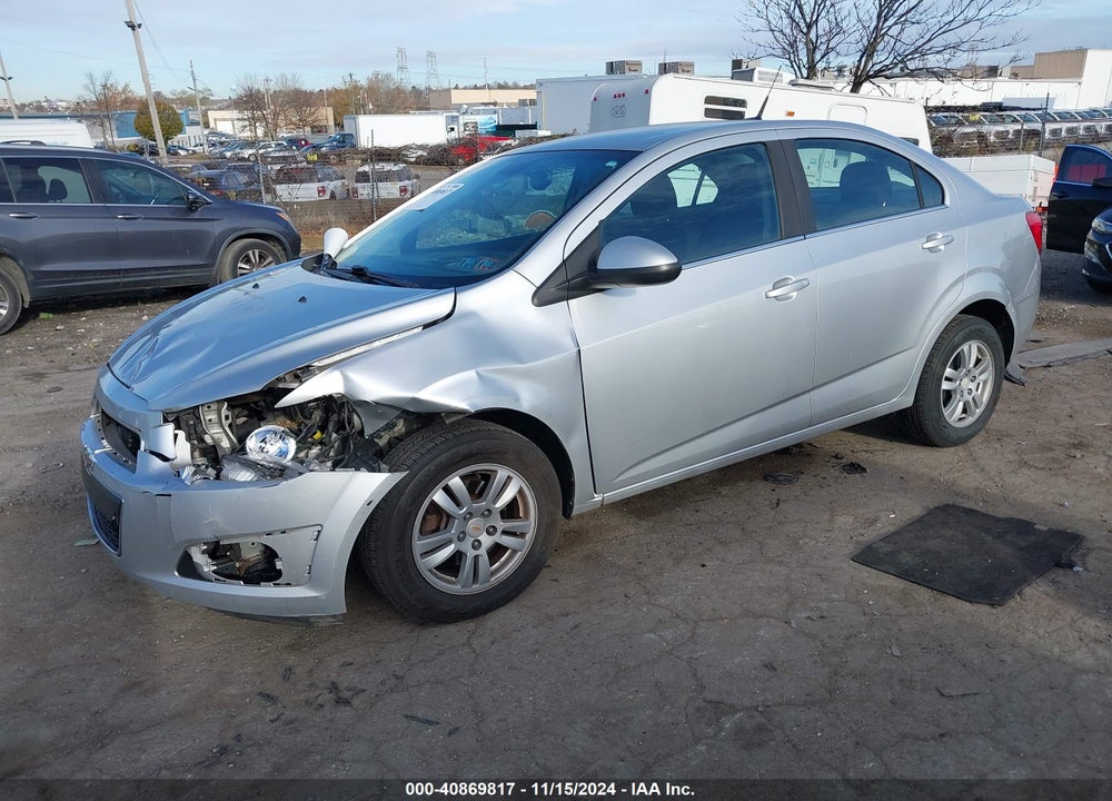 2012 CHEVROLET SONIC 2LT VIN: 1G1JC5SH5C4205234