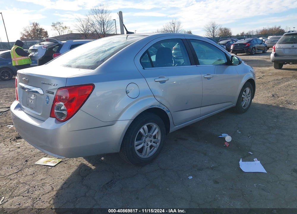 2012 CHEVROLET SONIC 2LT VIN: 1G1JC5SH5C4205234