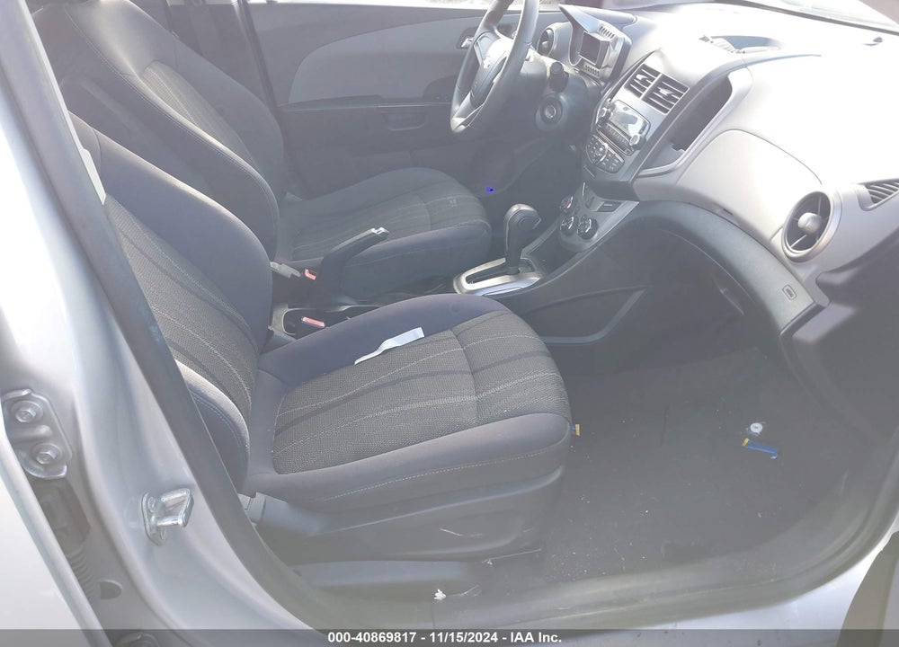 2012 CHEVROLET SONIC 2LT VIN: 1G1JC5SH5C4205234