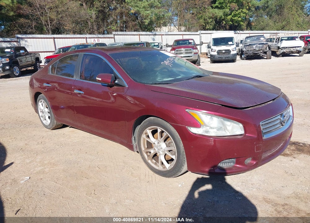 2012 NISSAN MAXIMA 3.5 SV VIN: 1N4AA5AP2CC830398