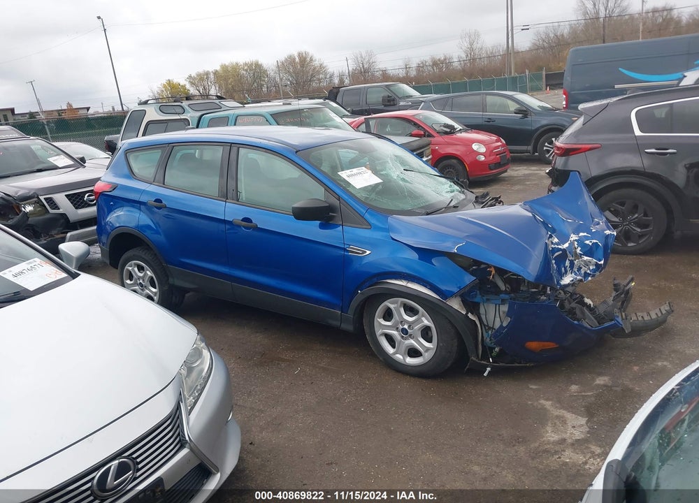 2019 FORD ESCAPE S VIN: 1FMCU0F78KUA23569