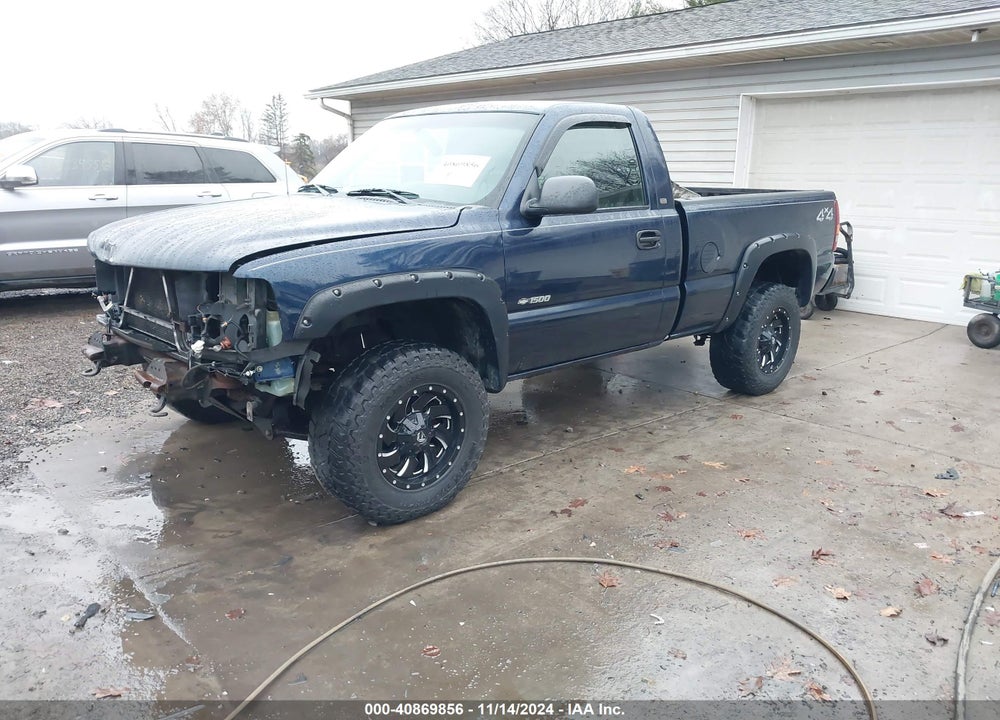 2002 CHEVROLET SILVERADO 1500 VIN: 1GCEK14W42Z287569
