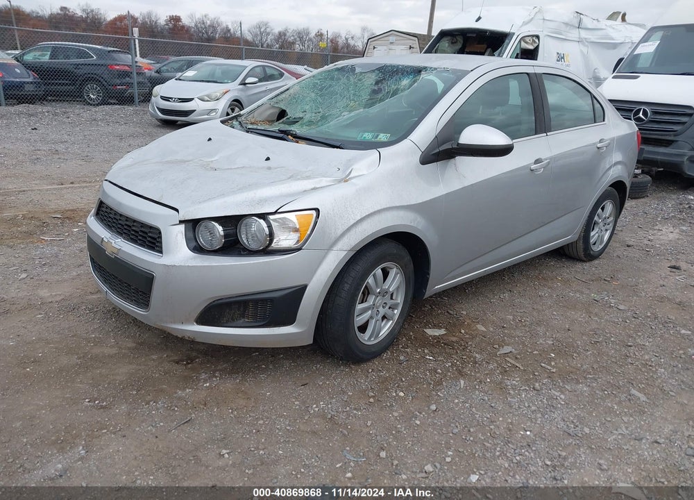 2014 CHEVROLET SONIC LT AUTO VIN: 1G1JC5SH9E4108718