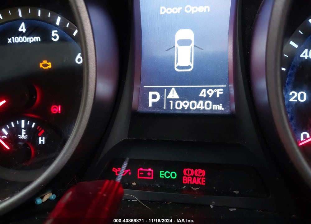 2014 HYUNDAI SANTA FE SPORT 2.4L VIN: 5XYZU3LB8EG229974