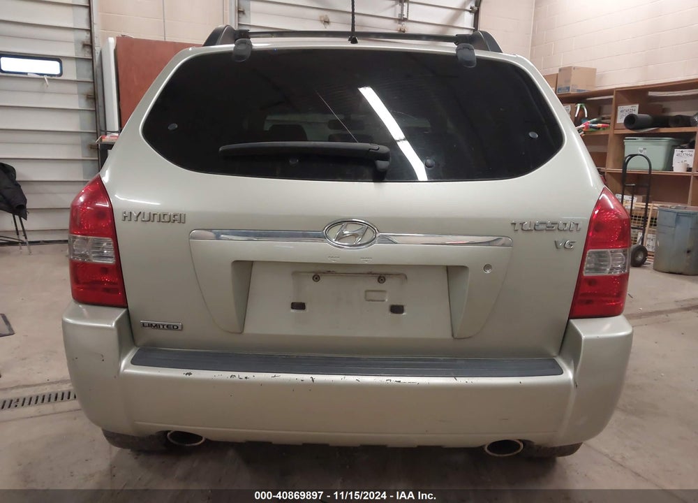 2006 HYUNDAI TUCSON GLS/LIMITED VIN: KM8JN12D76U262557