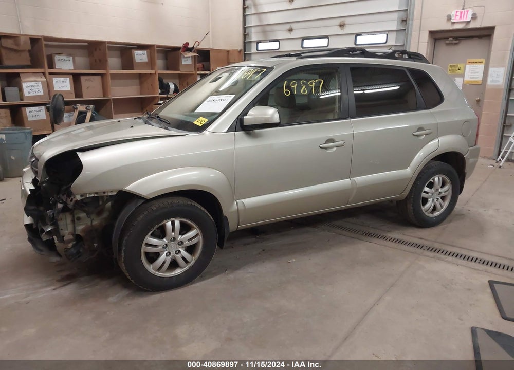 2006 HYUNDAI TUCSON GLS/LIMITED VIN: KM8JN12D76U262557
