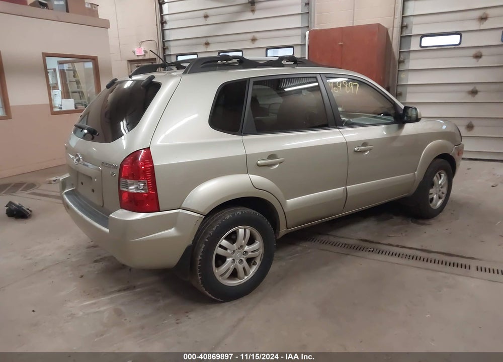 2006 HYUNDAI TUCSON GLS/LIMITED VIN: KM8JN12D76U262557