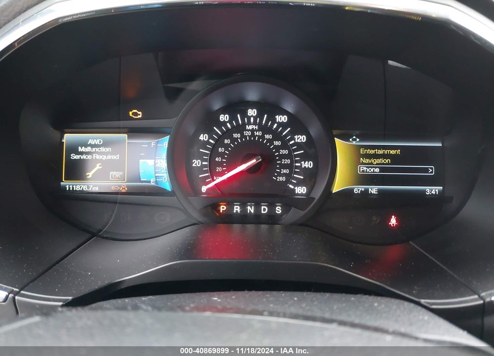 2020 FORD EDGE ST VIN: 2FMPK4AP9LBB36945