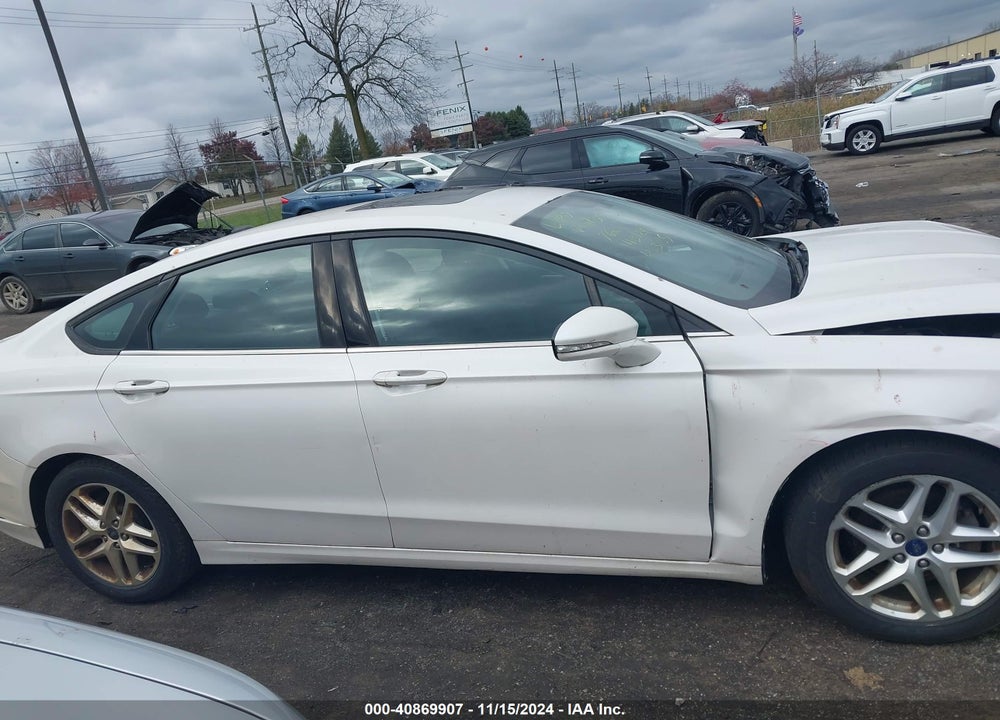 2013 FORD FUSION SE VIN: 3FA6P0HR4DR218737