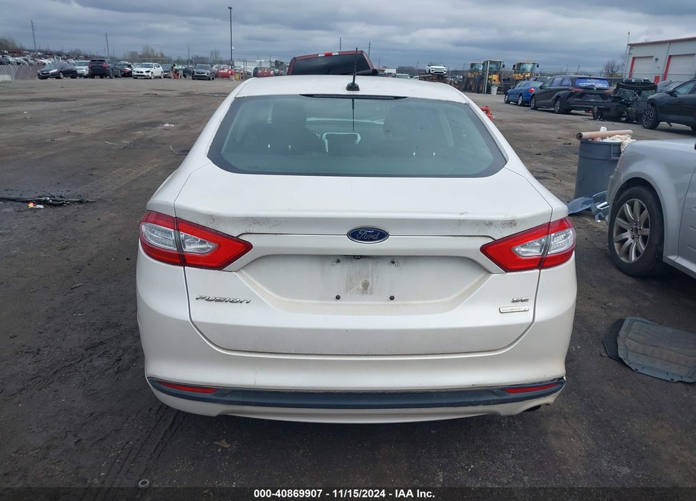 2013 FORD FUSION SE VIN: 3FA6P0HR4DR218737