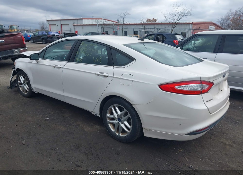2013 FORD FUSION SE VIN: 3FA6P0HR4DR218737