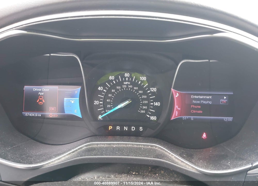 2013 FORD FUSION SE VIN: 3FA6P0HR4DR218737