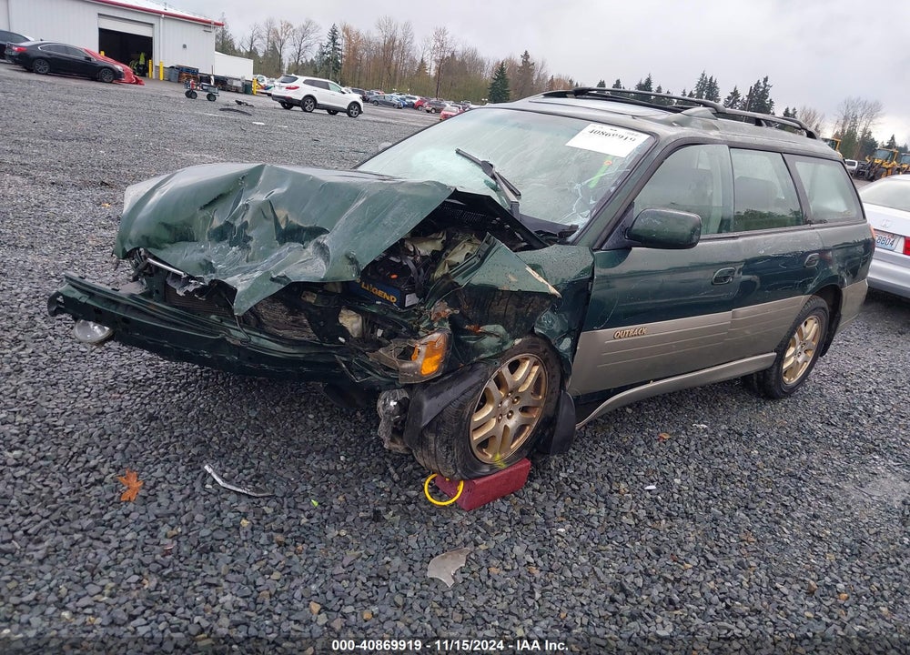 2000 SUBARU OUTBACK LIMITED VIN: 4S3BH6863Y7650067