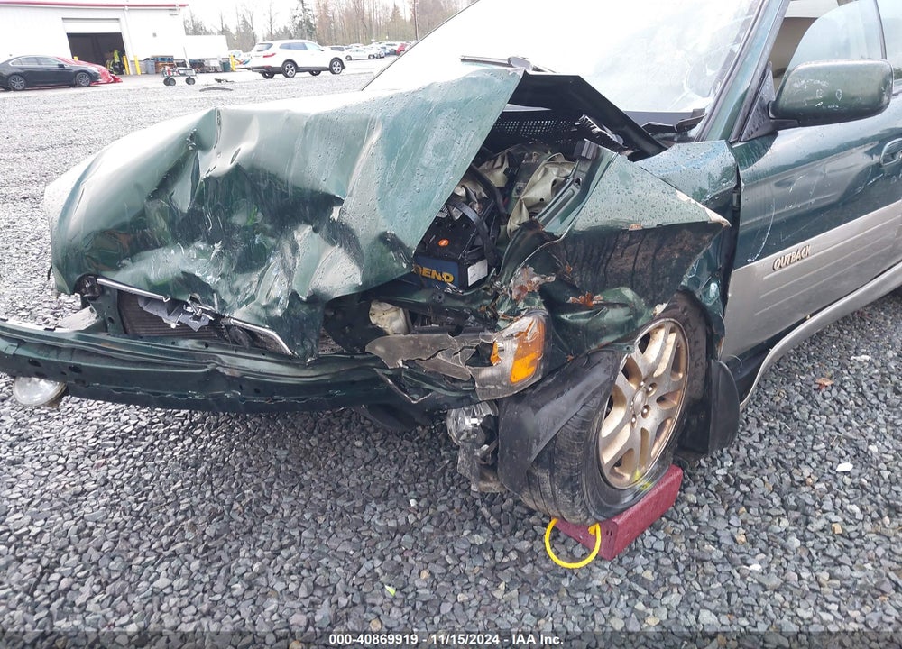 2000 SUBARU OUTBACK LIMITED VIN: 4S3BH6863Y7650067
