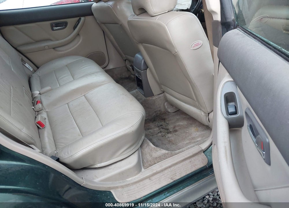 2000 SUBARU OUTBACK LIMITED VIN: 4S3BH6863Y7650067