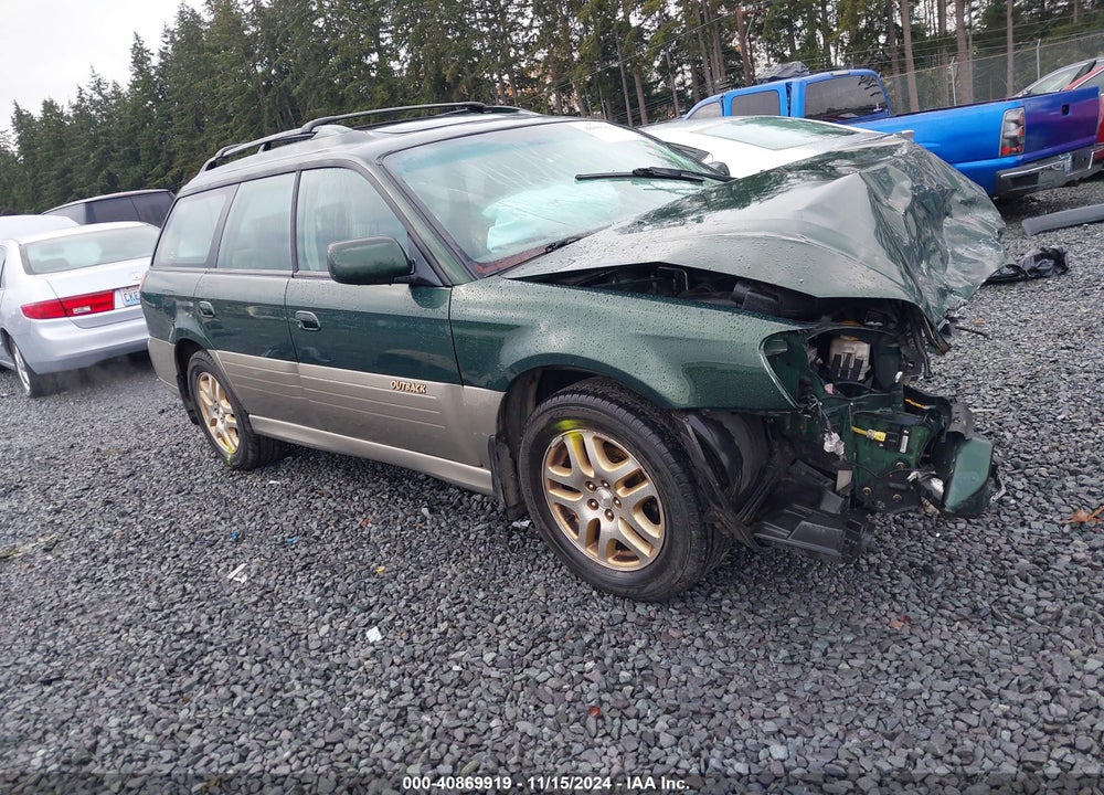 2000 SUBARU OUTBACK LIMITED VIN: 4S3BH6863Y7650067