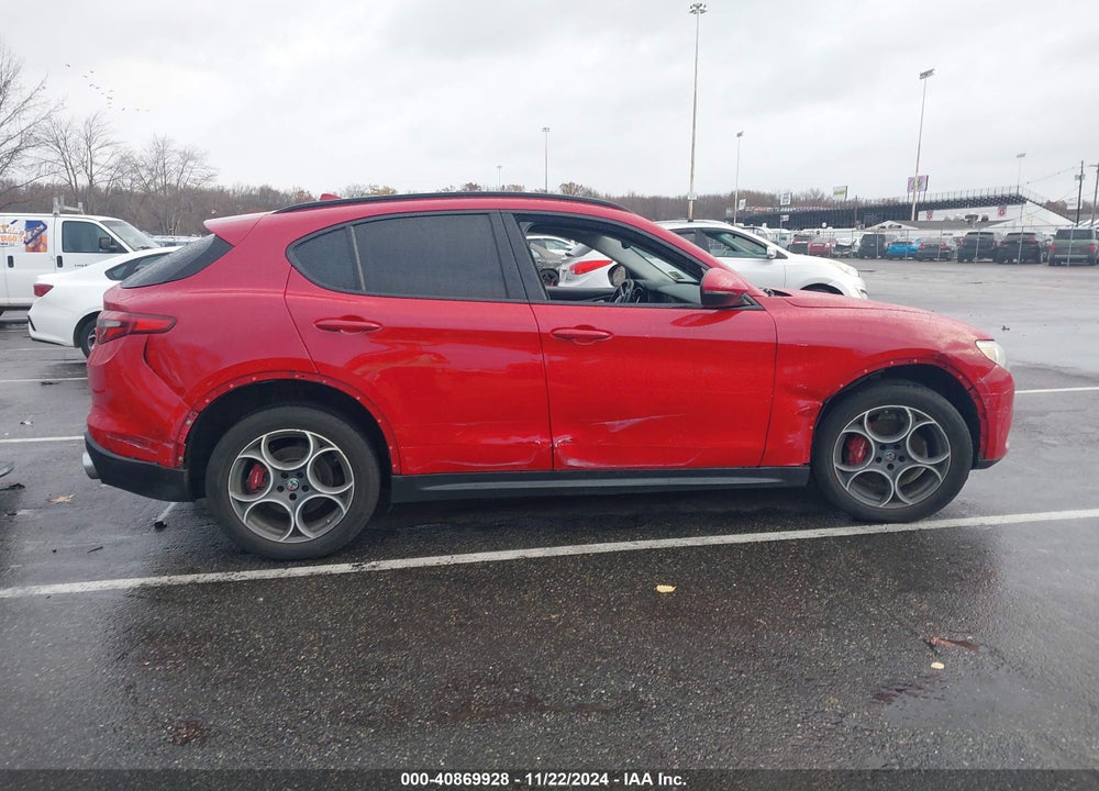 2018 ALFA ROMEO STELVIO SPORT AWD VIN: ZASFAKPN0J7B86353