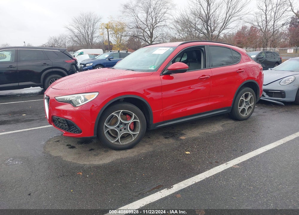 2018 ALFA ROMEO STELVIO SPORT AWD VIN: ZASFAKPN0J7B86353