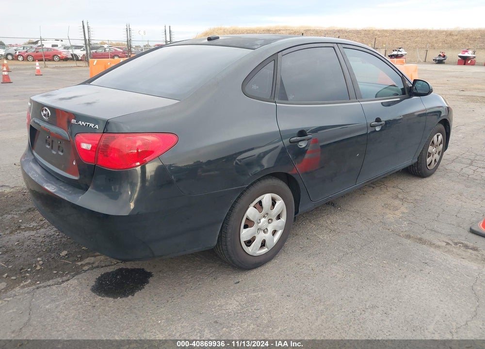 2008 HYUNDAI ELANTRA GLS/SE VIN: KMHDU46D18U375547