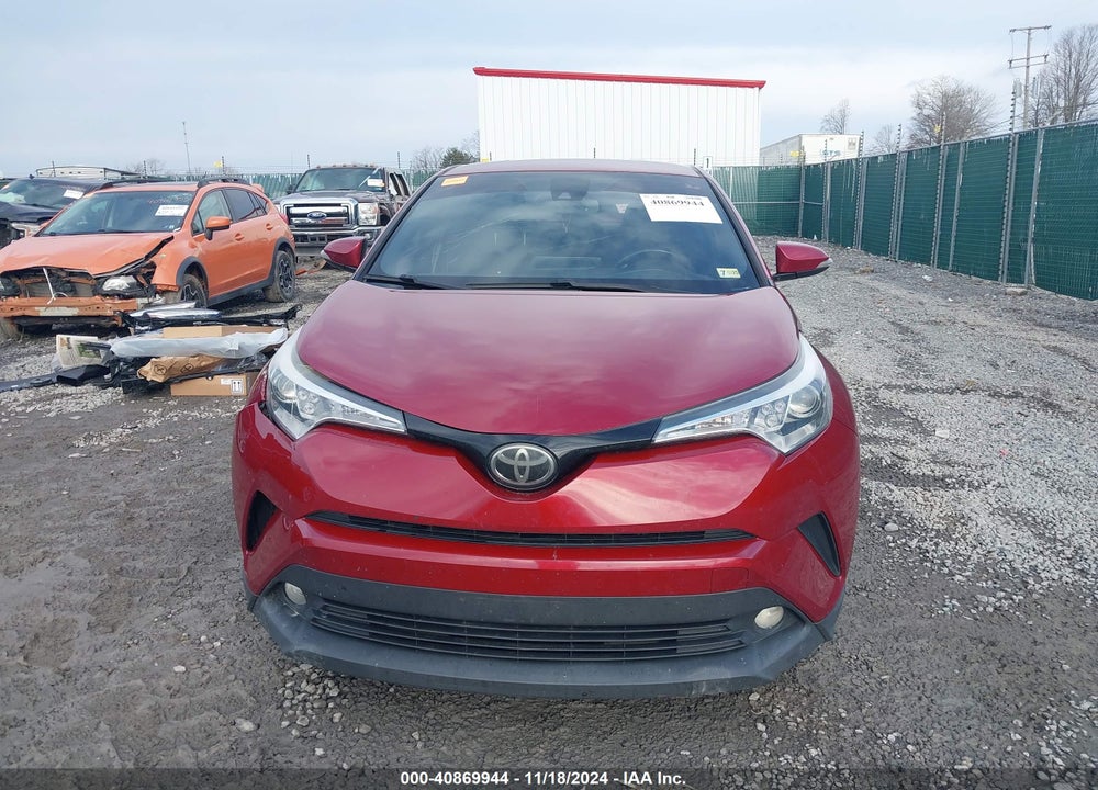 2018 TOYOTA C-HR XLE PREMIUM VIN: NMTKHMBX4JR050187