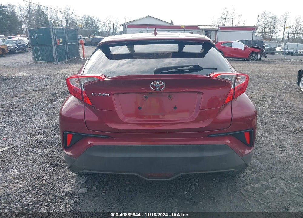 2018 TOYOTA C-HR XLE PREMIUM VIN: NMTKHMBX4JR050187