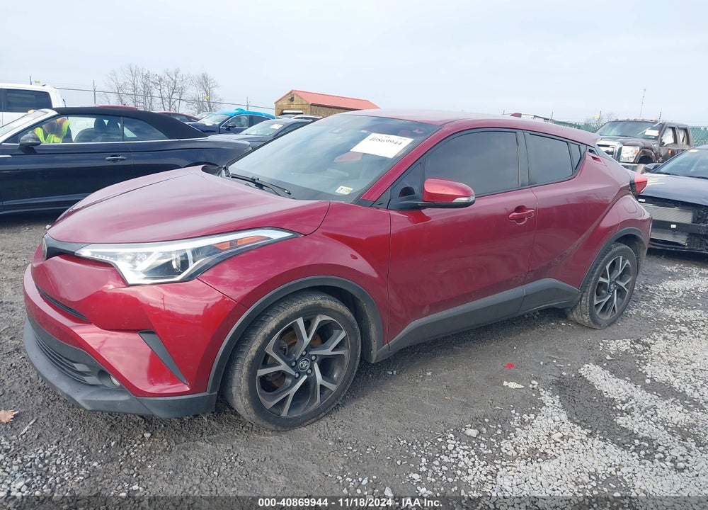 2018 TOYOTA C-HR XLE PREMIUM VIN: NMTKHMBX4JR050187