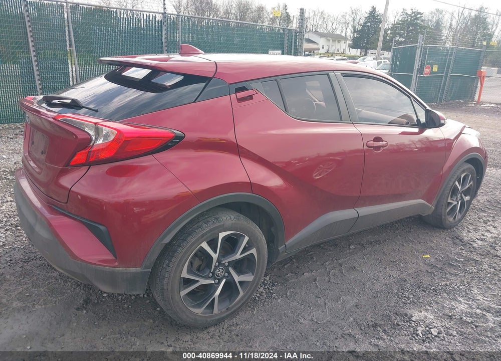 2018 TOYOTA C-HR XLE PREMIUM VIN: NMTKHMBX4JR050187