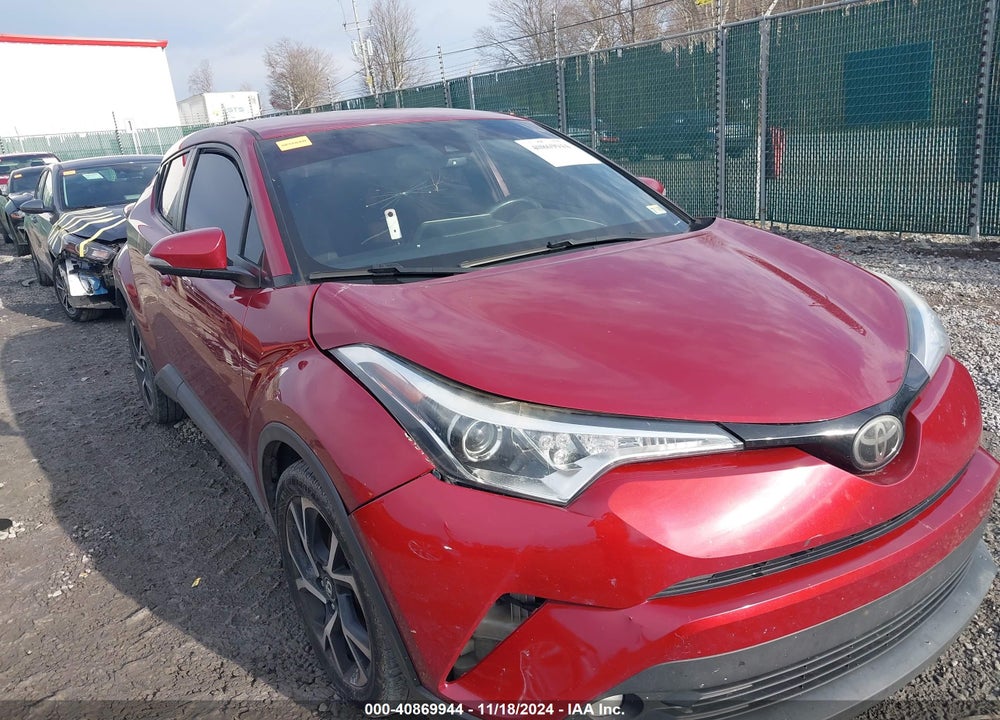 2018 TOYOTA C-HR XLE PREMIUM VIN: NMTKHMBX4JR050187
