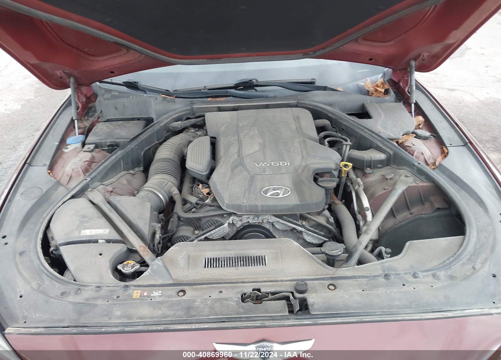 2016 HYUNDAI GENESIS 3.8 VIN: KMHGN4JE7GU107594