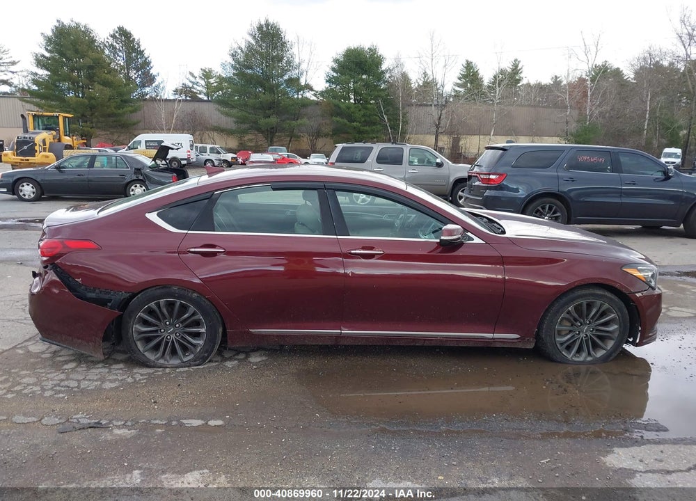 2016 HYUNDAI GENESIS 3.8 VIN: KMHGN4JE7GU107594