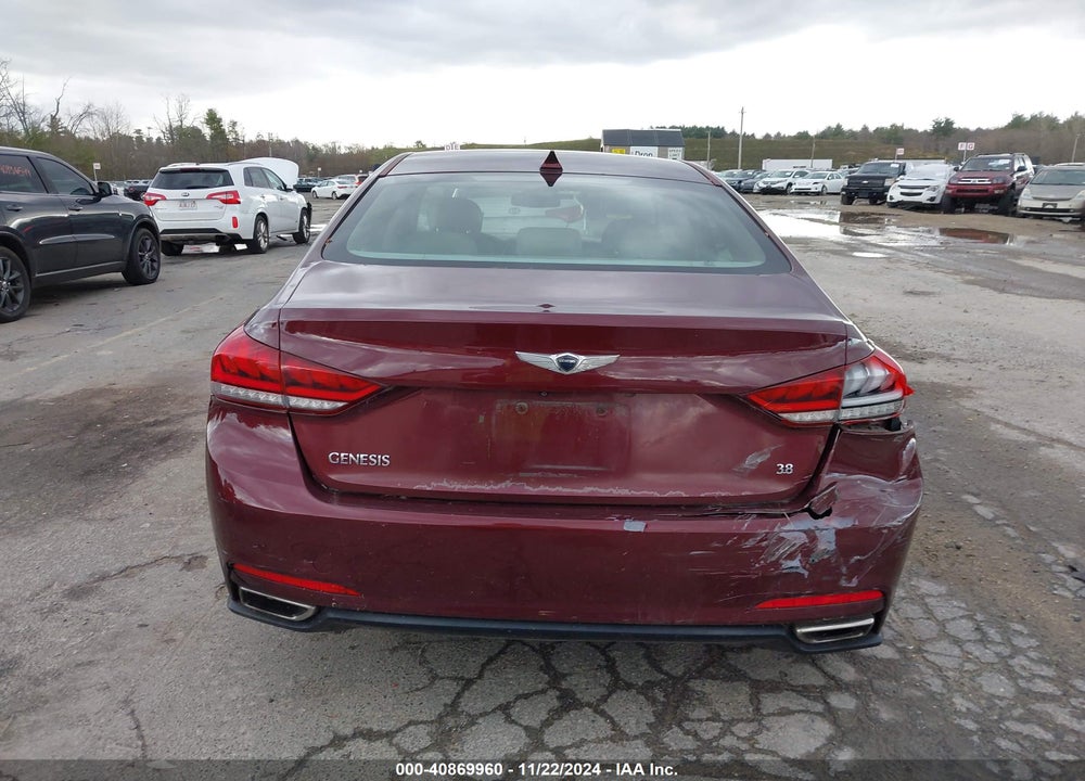2016 HYUNDAI GENESIS 3.8 VIN: KMHGN4JE7GU107594