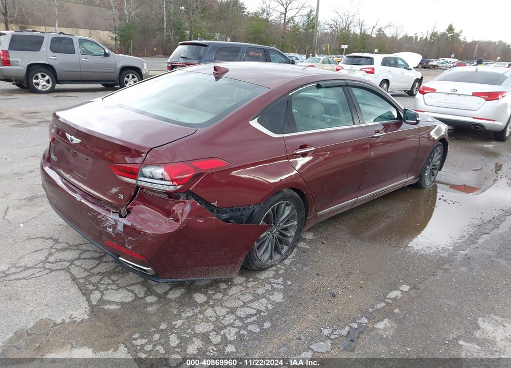 2016 HYUNDAI GENESIS 3.8 VIN: KMHGN4JE7GU107594