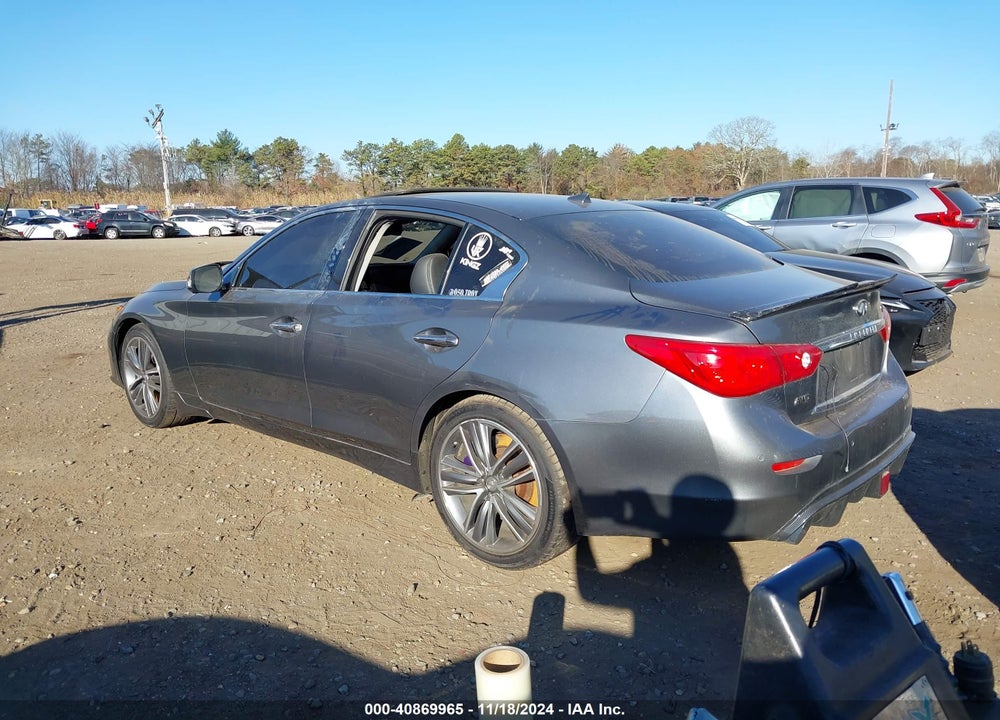 2017 INFINITI Q50 3.0T SPORT VIN: JN1EV7AR8HM834036