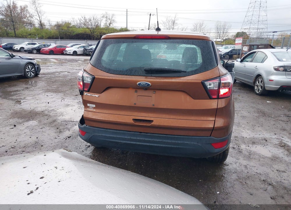 2017 FORD ESCAPE S VIN: 1FMCU0F72HUE64025