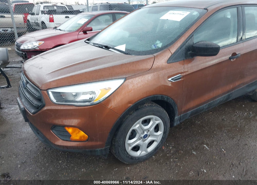 2017 FORD ESCAPE S VIN: 1FMCU0F72HUE64025
