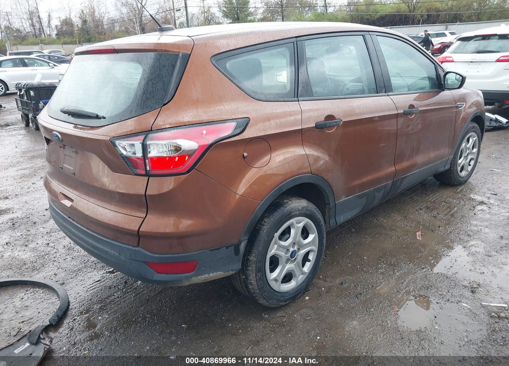 2017 FORD ESCAPE S VIN: 1FMCU0F72HUE64025