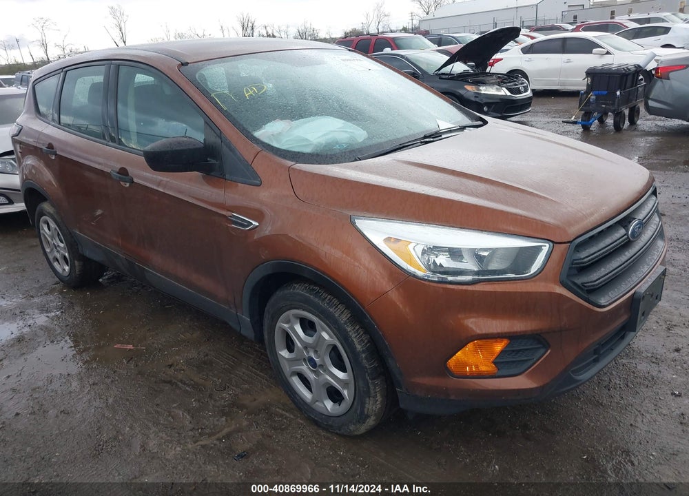 2017 FORD ESCAPE S VIN: 1FMCU0F72HUE64025