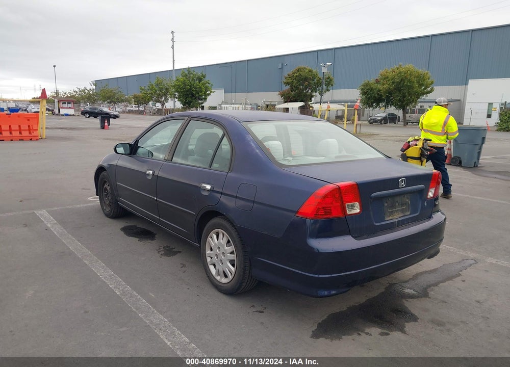 2004 HONDA CIVIC LX VIN: 2HGES16504H501207