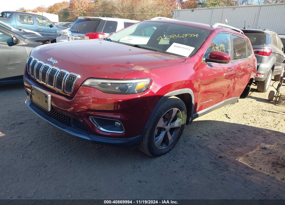 2019 JEEP CHEROKEE LIMITED 4X4 VIN: 1C4PJMDX9KD462255