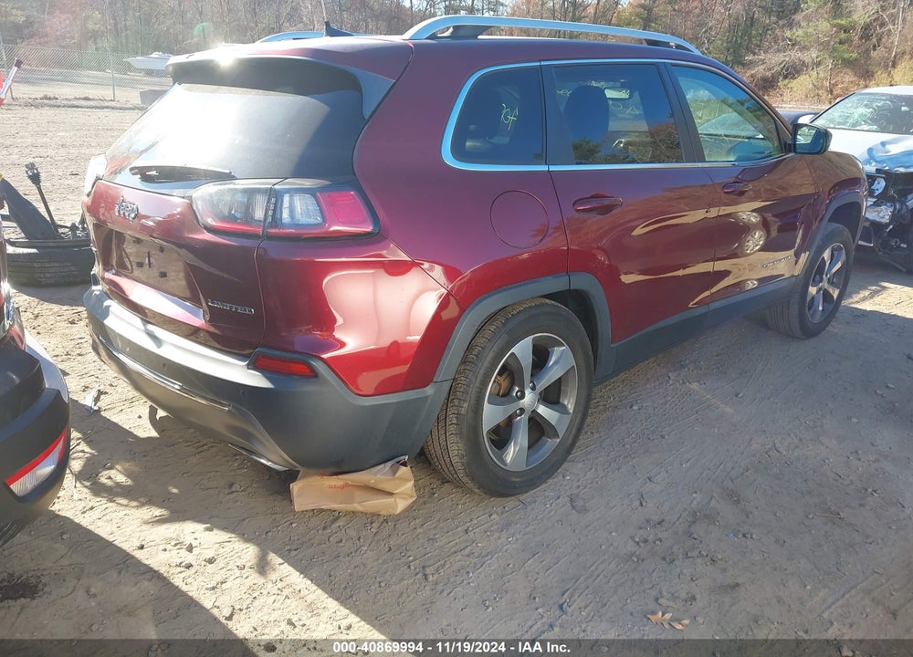 2019 JEEP CHEROKEE LIMITED 4X4 VIN: 1C4PJMDX9KD462255