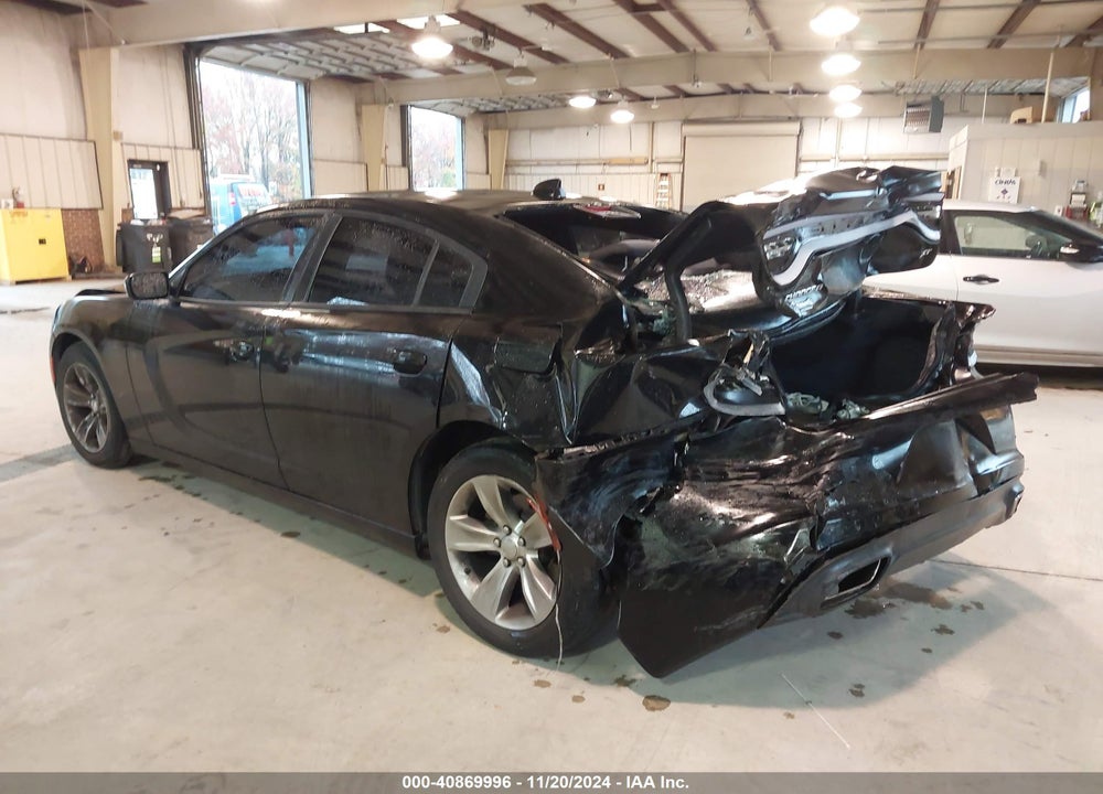 2017 DODGE CHARGER SXT RWD VIN: 2C3CDXHGXHH562818