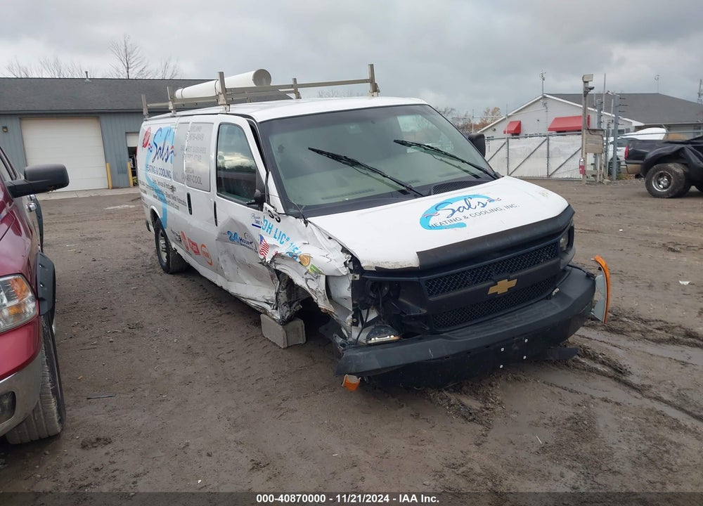 2014 CHEVROLET EXPRESS 2500 WORK VAN VIN: 1GCWGGBA6E1133996