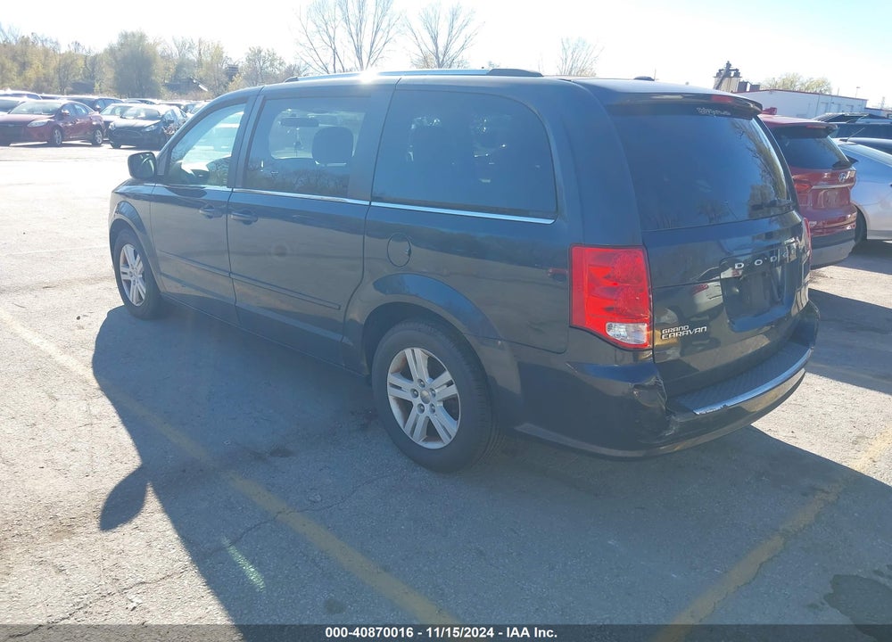 2013 DODGE GRAND CARAVAN CREW VIN: 2C4RDGDG4DR751349