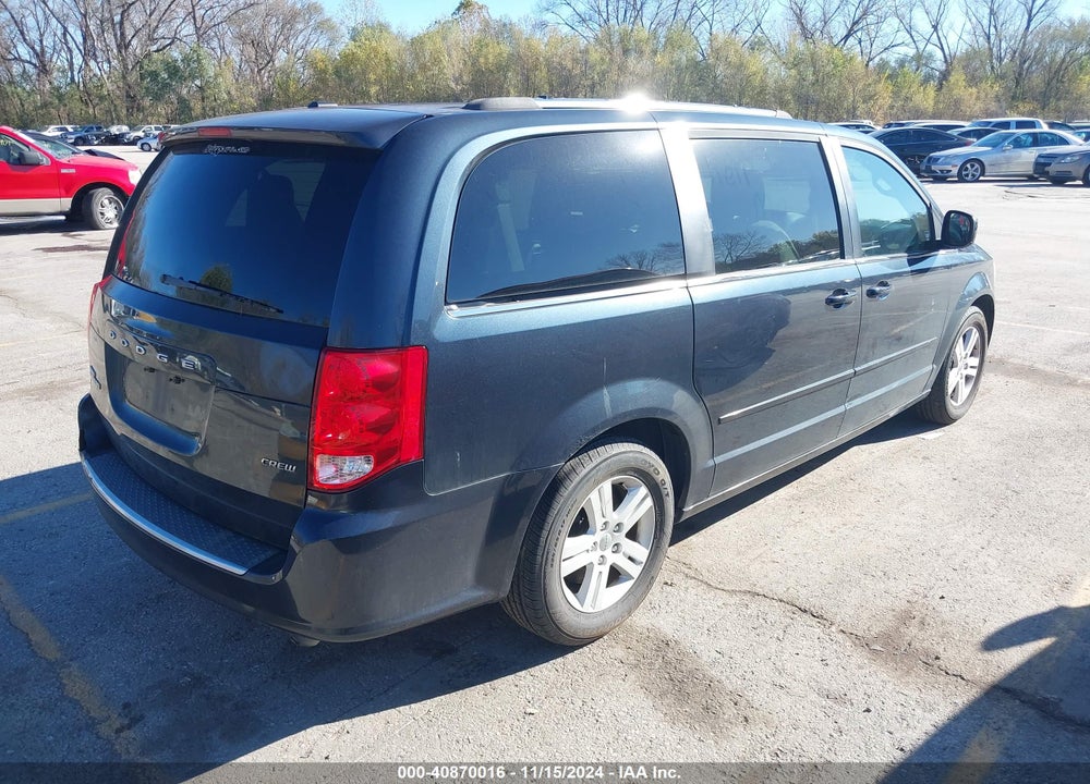 2013 DODGE GRAND CARAVAN CREW VIN: 2C4RDGDG4DR751349