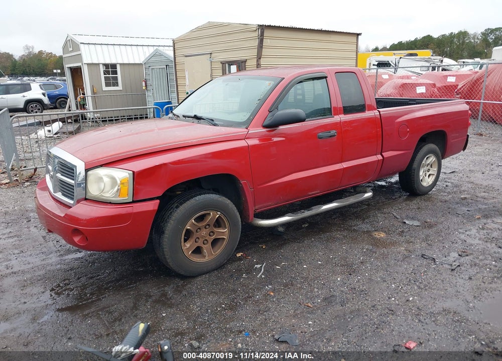 2006 DODGE DAKOTA SLT VIN: 1D7HE42K96S523921