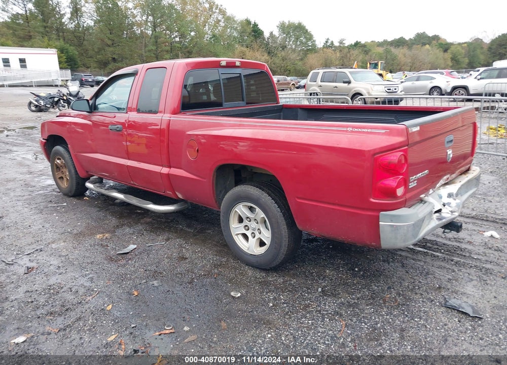 2006 DODGE DAKOTA SLT VIN: 1D7HE42K96S523921