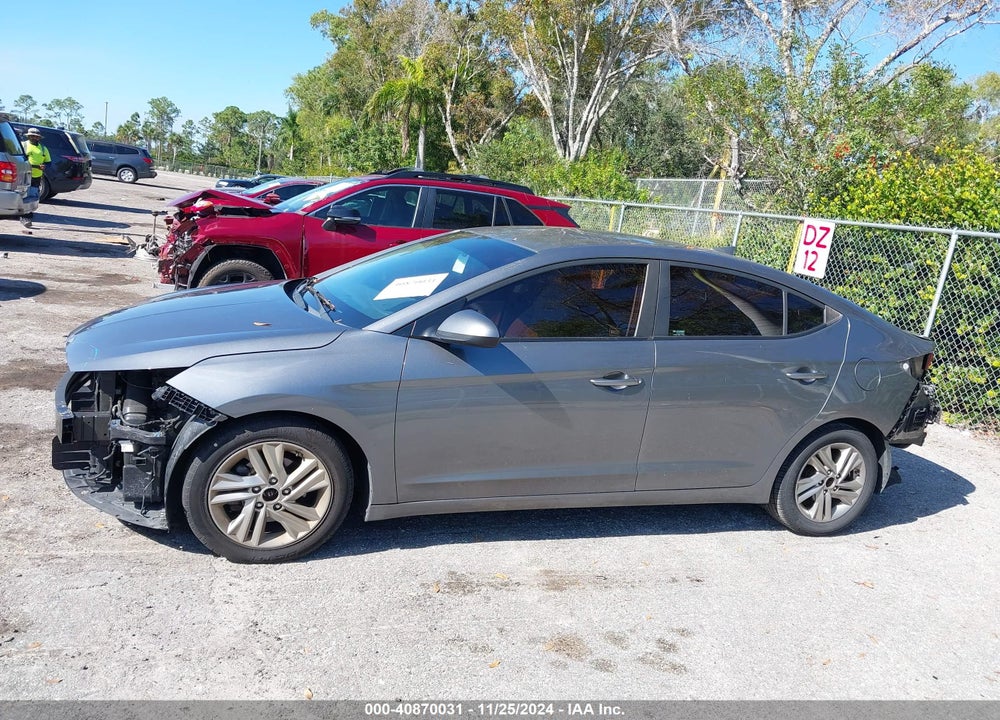 2019 HYUNDAI ELANTRA SEL VIN: 5NPD84LF8KH469747
