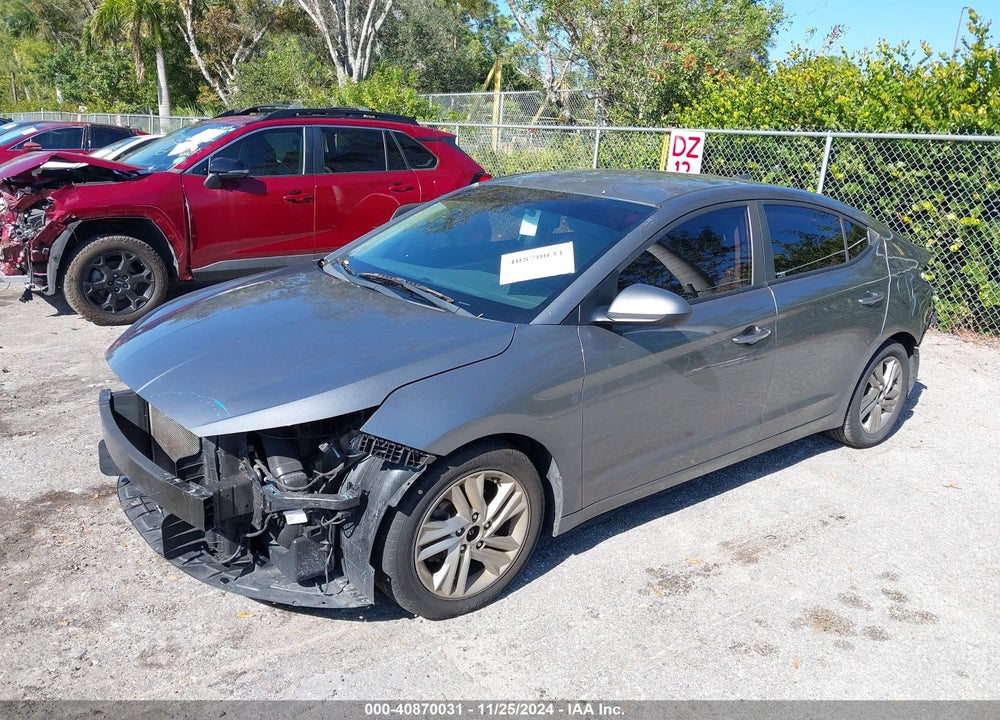 2019 HYUNDAI ELANTRA SEL VIN: 5NPD84LF8KH469747