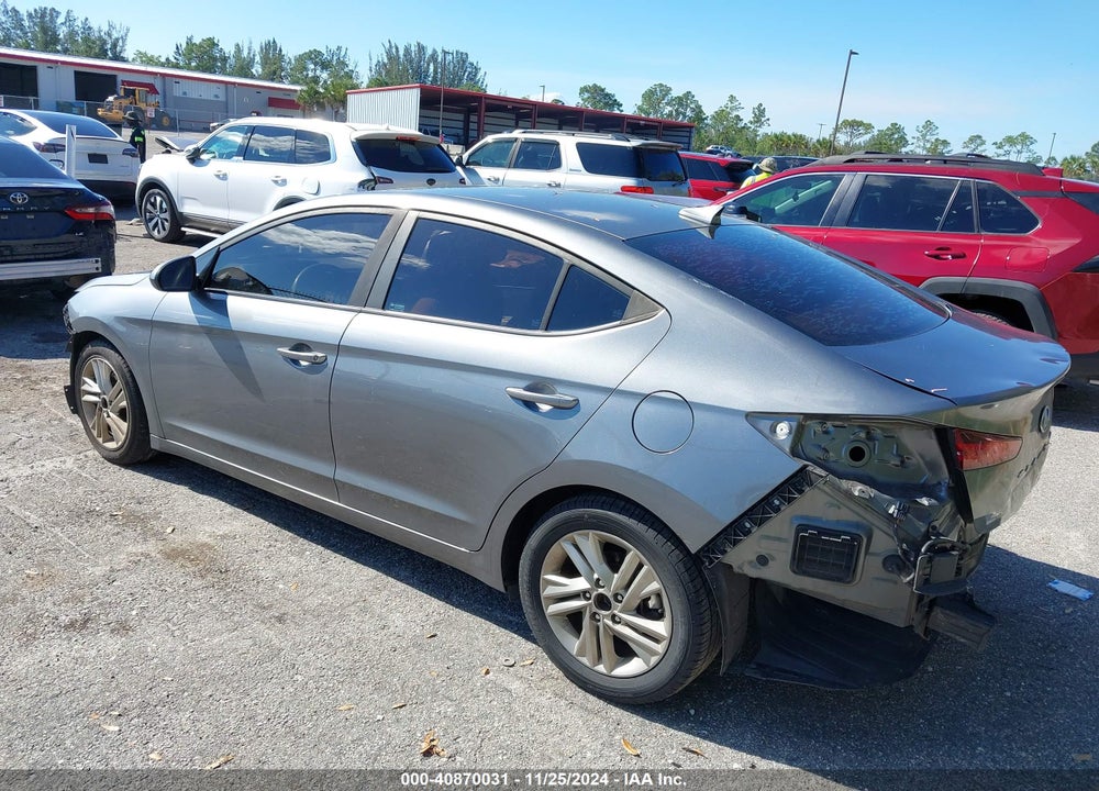 2019 HYUNDAI ELANTRA SEL VIN: 5NPD84LF8KH469747